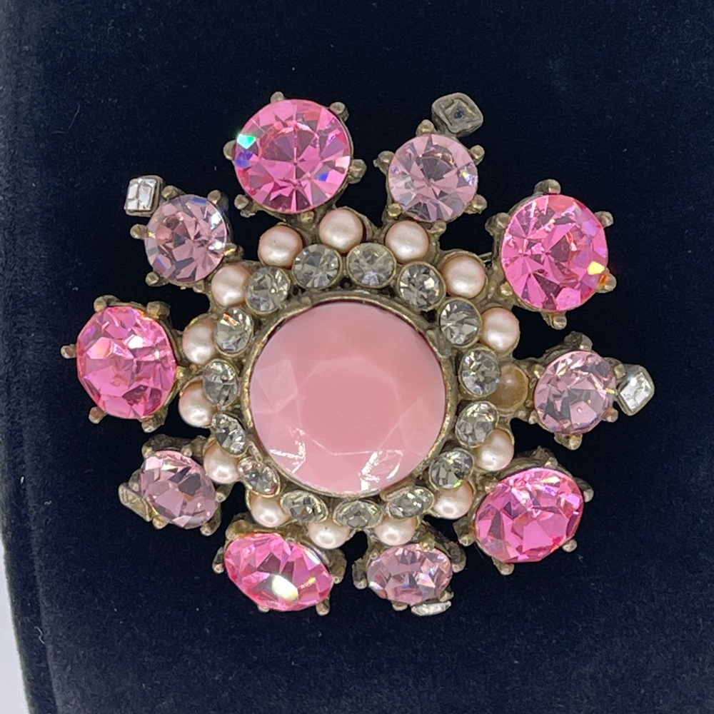 Pink Brooch